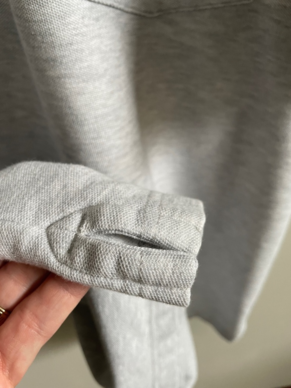 Carhartt Men's Short-Sleeve Polo in Light Heather Gray - Picture 4 of 9